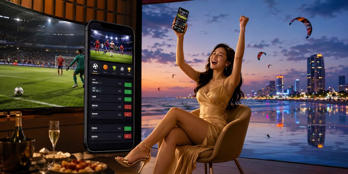 Người chơi cá cược thể thao có trách nhiệm trên bãi biển Mũi Né Việt Nam